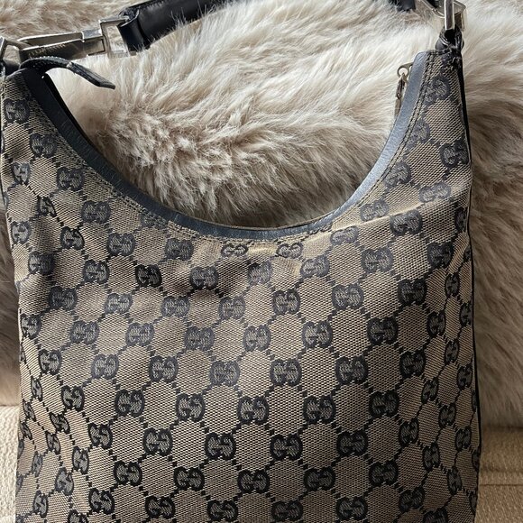 Black Canvas Gucci Purse - Picture 3 of 17